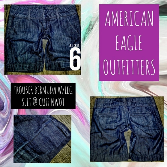 American Eagle Outfitters Pants - American Eagle Shorts Size 6 Trouser Bermuda
Nwot